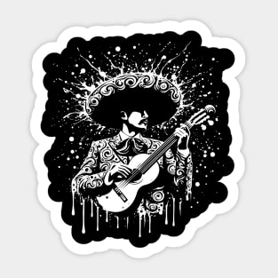 Mariachi Art Sticker